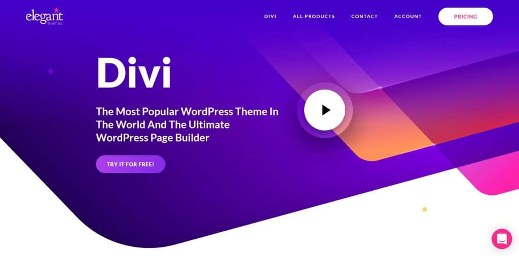 Divi Homepage