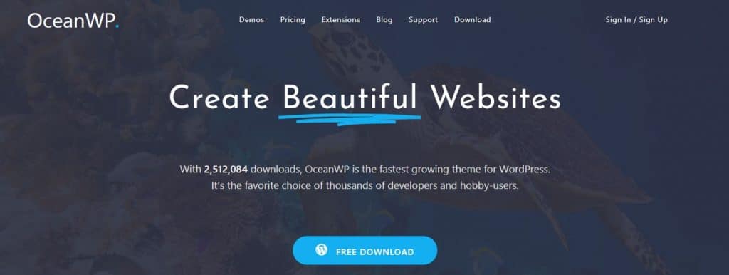 OceanWP Theme Review