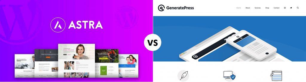 Astra Vs. GeneratePress